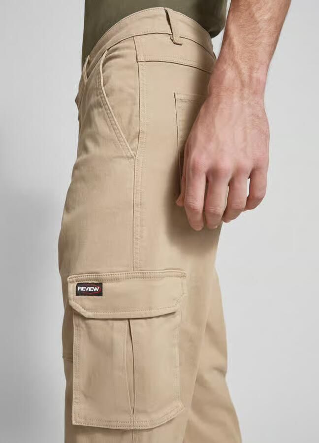 REVIEW Cargobroek in effen design - Foto 2