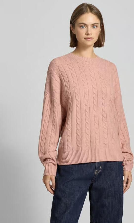 REVIEW Gebreide pullover met kabelpatroon - Foto 2