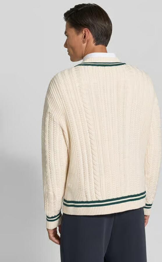 REVIEW Gebreide pullover met kabelpatroon - Foto 3