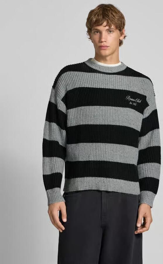 REVIEW Gebreide pullover met labelstitching - Foto 2