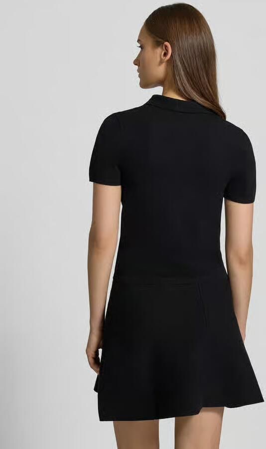 REVIEW Gebreide pullover met polokraag