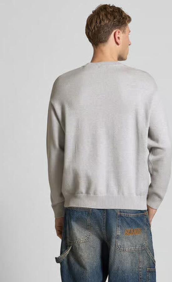 REVIEW Gebreide pullover met ribboorden