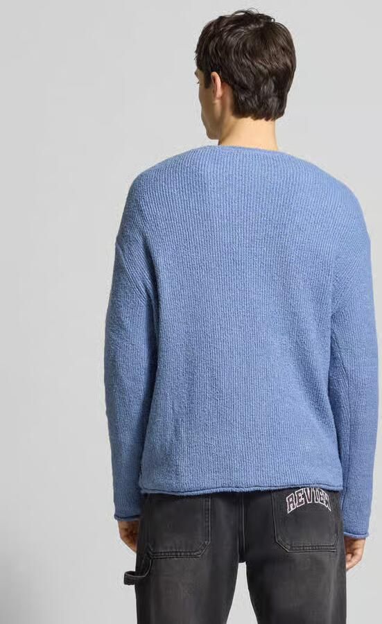 REVIEW Gebreide pullover met ribboorden