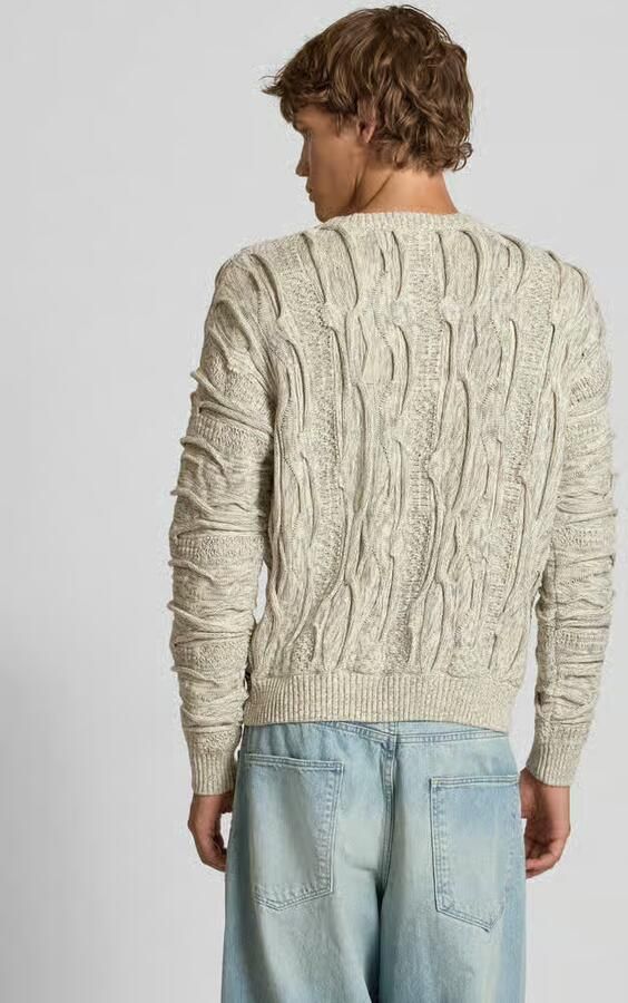 REVIEW Gebreide pullover met ronde hals