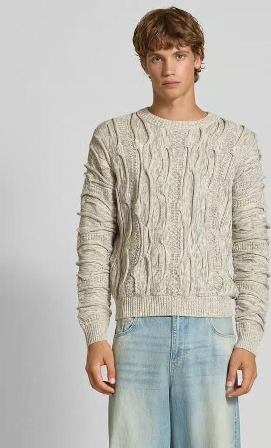 REVIEW Gebreide pullover met ronde hals - Foto 2