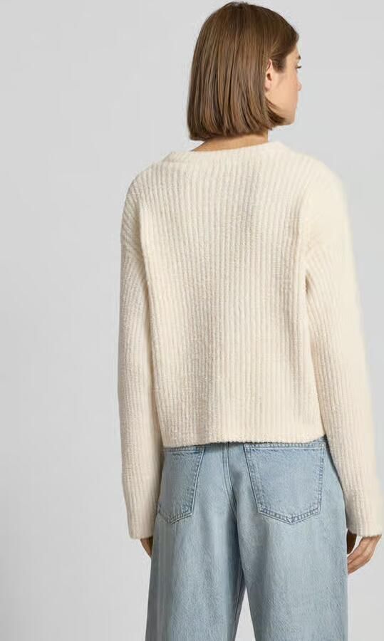 REVIEW Gebreide pullover met structuurmotief