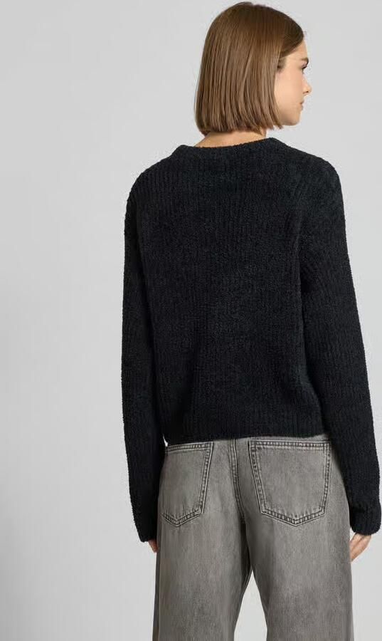 Review Gebreide pullover met structuurmotief