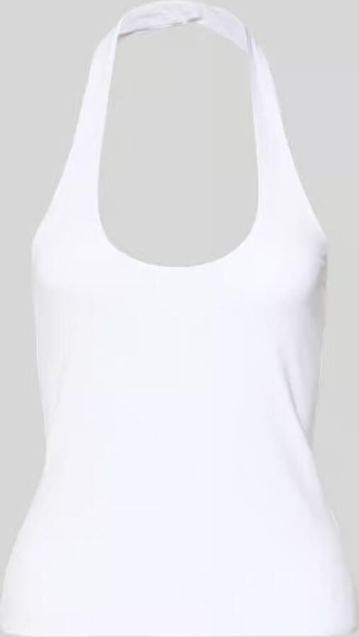 REVIEW Getailleerde top met halter met ronde hals - Foto 2