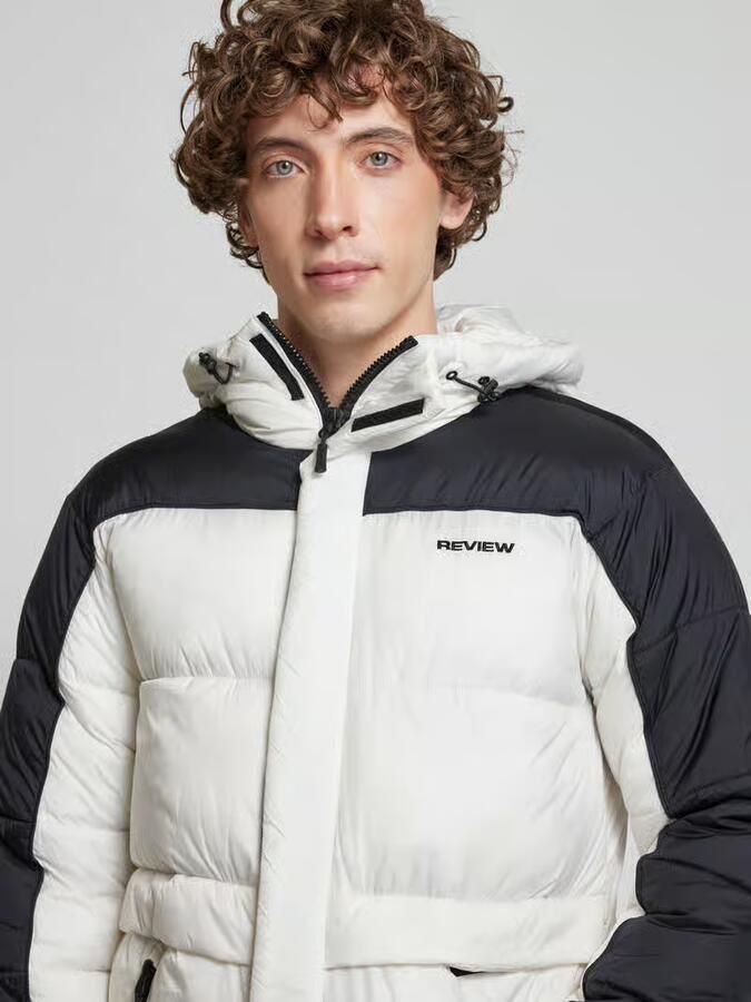 REVIEW Gewatteerd jack met capuchon