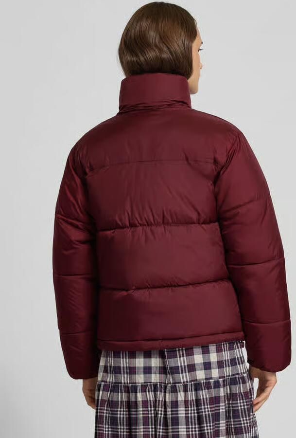 REVIEW Gewatteerd jack met labelstitching