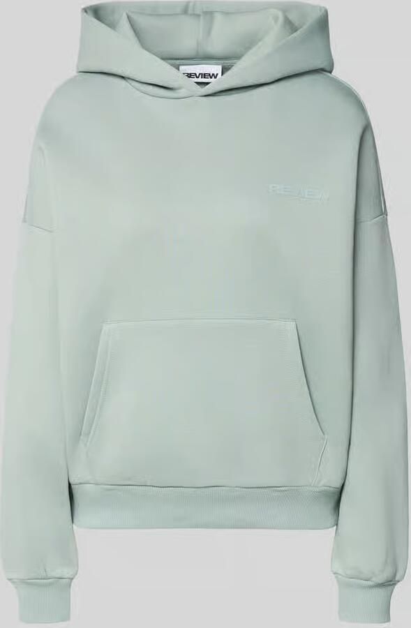 REVIEW hoodie met logo en kangoeroezak - Foto 4