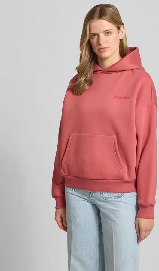 REVIEW hoodie met logo en kangoeroezak - Foto 2