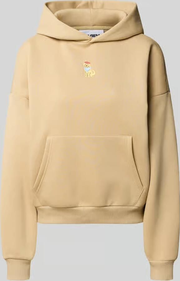 REVIEW Hoodie met motiefstitching en kangoeroezak - Foto 2