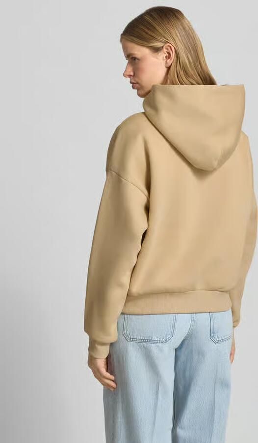 REVIEW Hoodie met motiefstitching en kangoeroezak - Foto 3