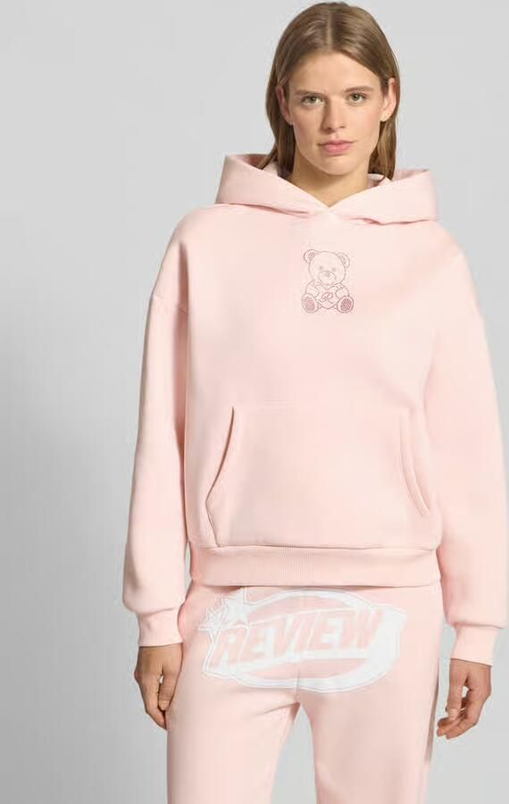 REVIEW hoodie met siersteentjes - Foto 2