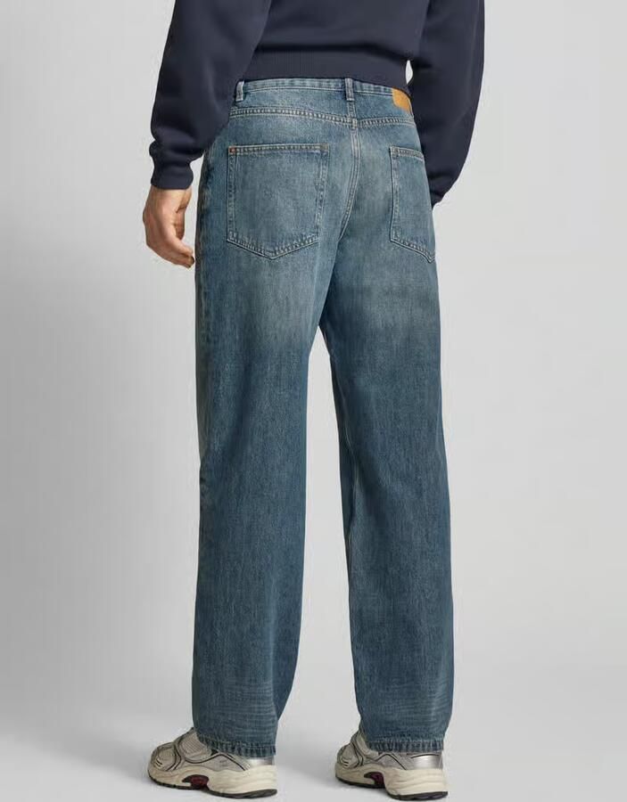 REVIEW jeans met 5-pocketmodel