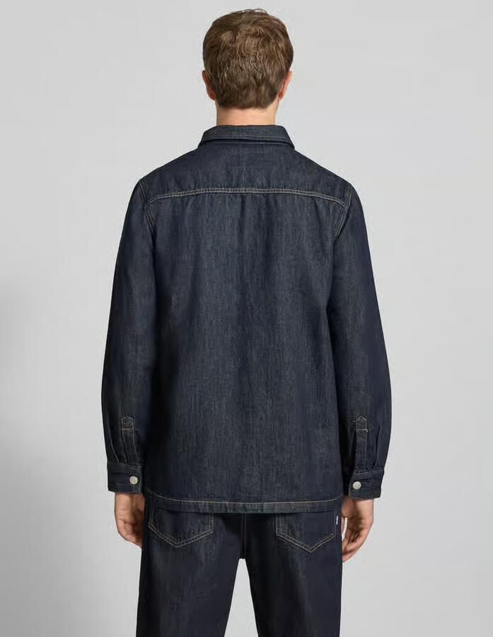 REVIEW Jeanshemd met kentkraag en borstzak - Foto 2