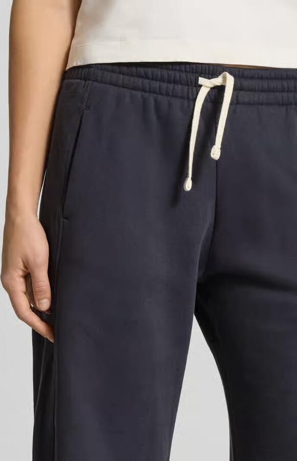 Review Joggingbroek met elastische band en tunnelkoord