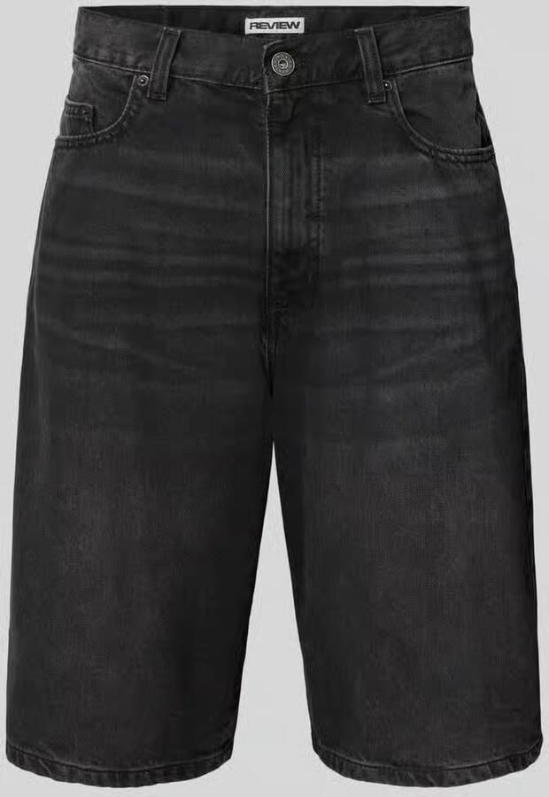 REVIEW Baggy fit korte jeans in 5-pocketmodel - Foto 2