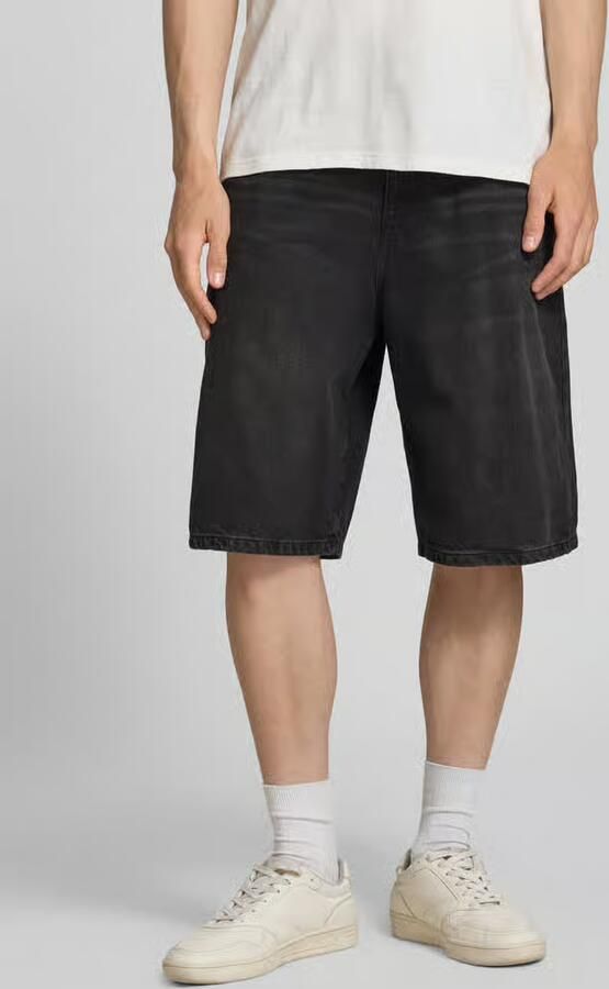 REVIEW Baggy fit korte jeans in 5-pocketmodel - Foto 4