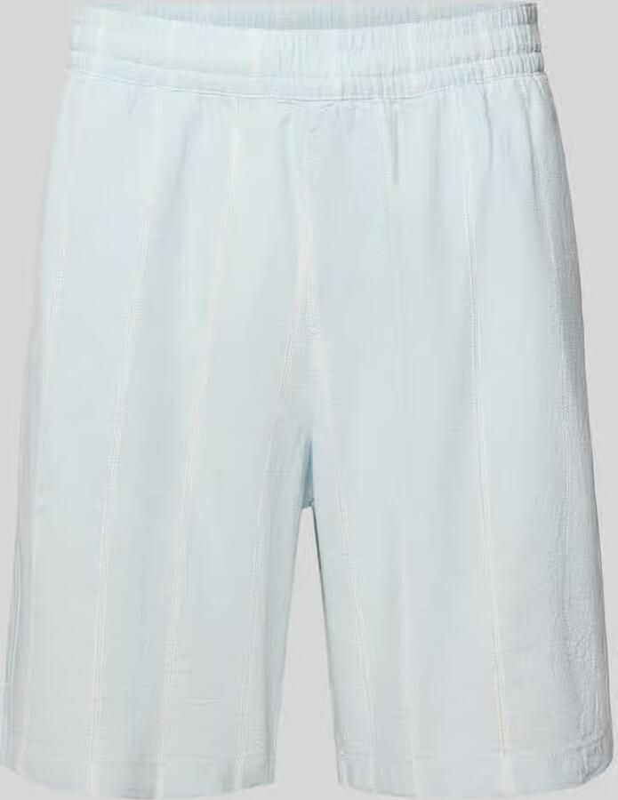 REVIEW Linnen short met gestikt logo - Foto 2