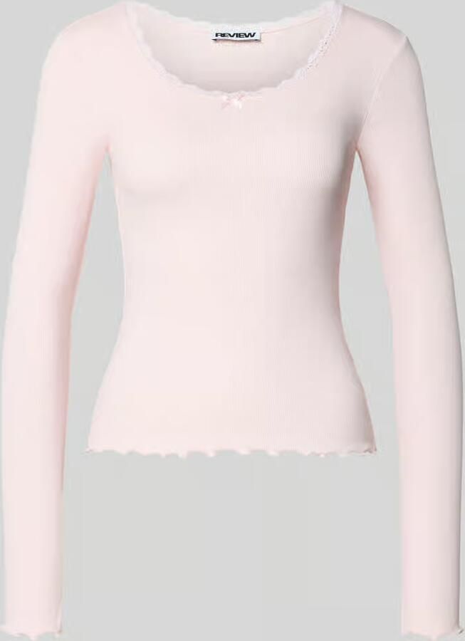 Review Longsleeve met ronde hals
