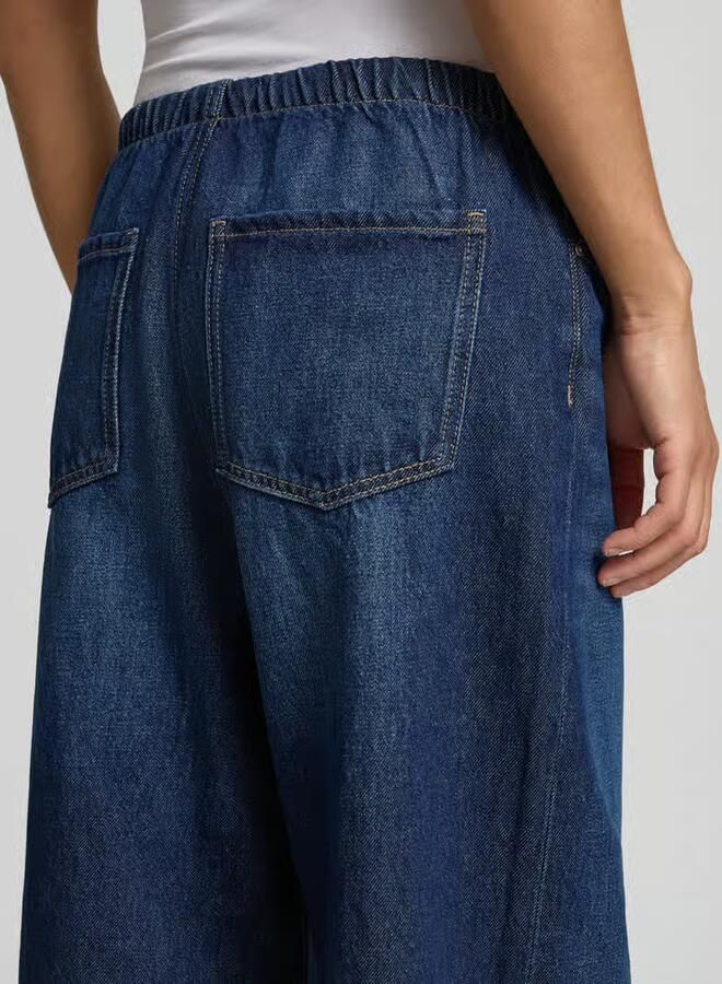 REVIEW loose fit jeans met wijde benen