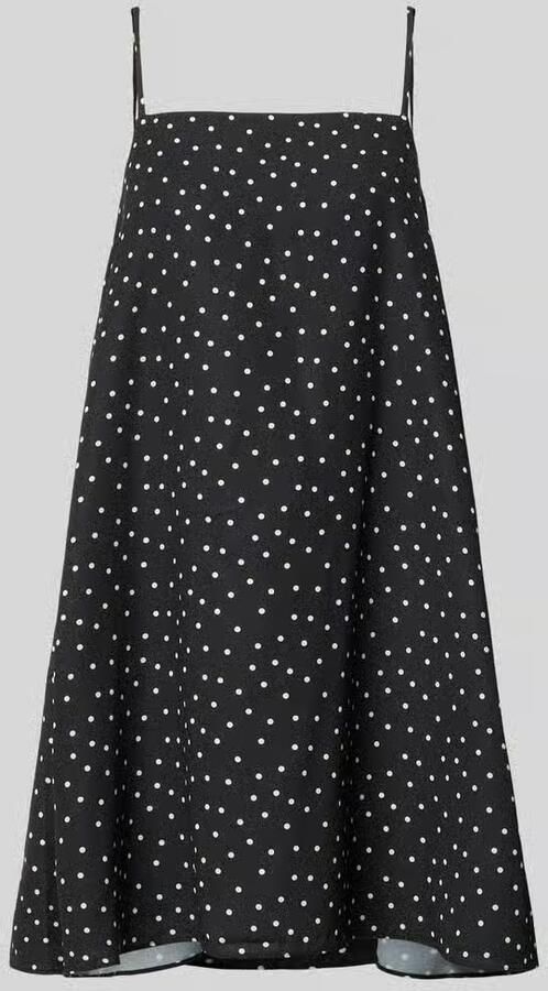 REVIEW mini-jurk in all-over look met spaghettibandjes - Foto 2