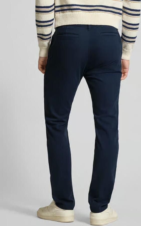 REVIEW Nauwsluitende Chino met recht silhouet en middelhoge taille - Foto 4