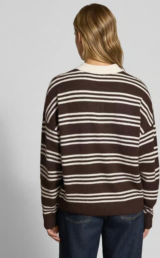 REVIEW oversized gebreide pullover met polokraag - Foto 3