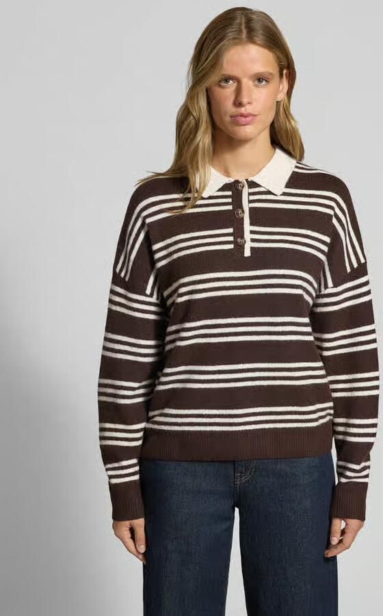 REVIEW oversized gebreide pullover met polokraag - Foto 2