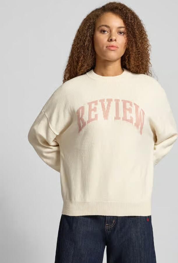 Review Oversized gebreide pullover met ronde hals - Foto 2