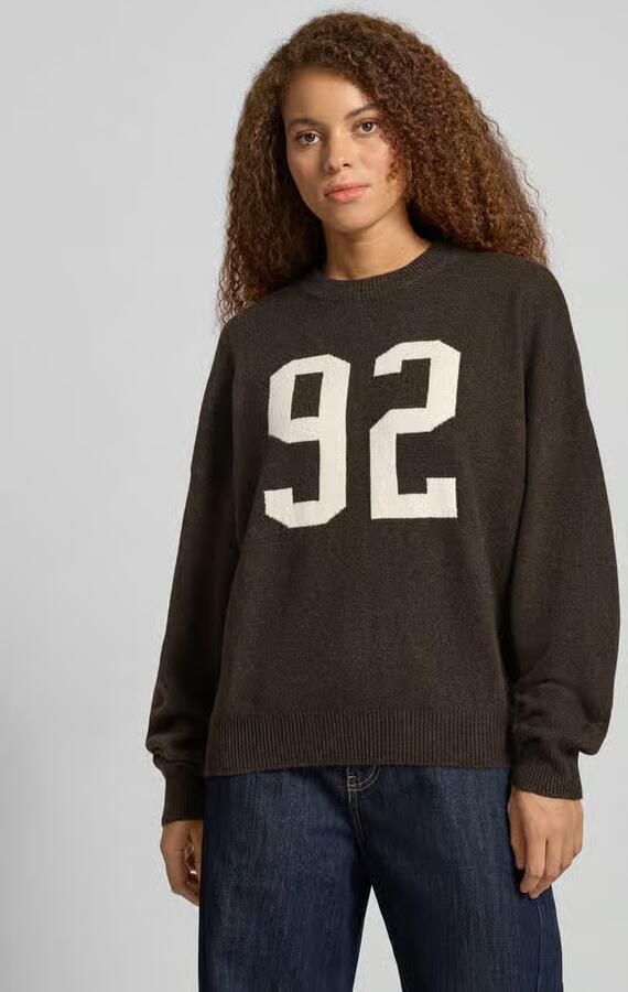 Review Oversized gebreide pullover met ronde hals - Foto 2