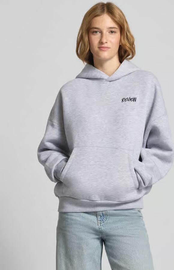 Review Oversized hoodie met labelprint - Foto 2