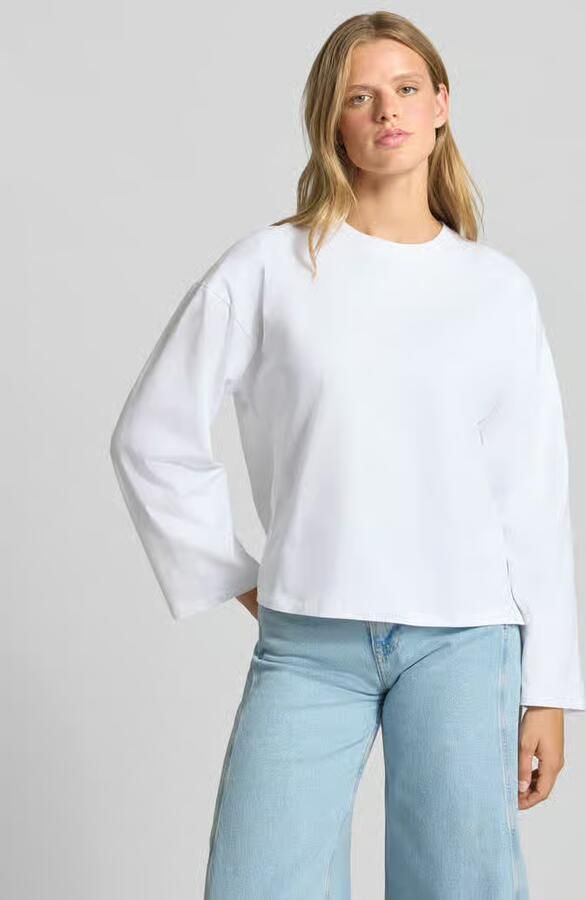 REVIEW oversized shirt met lange mouwen van puur katoen - Foto 2