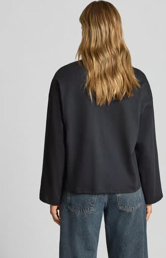 REVIEW oversized shirt met lange mouwen van puur katoen - Foto 3