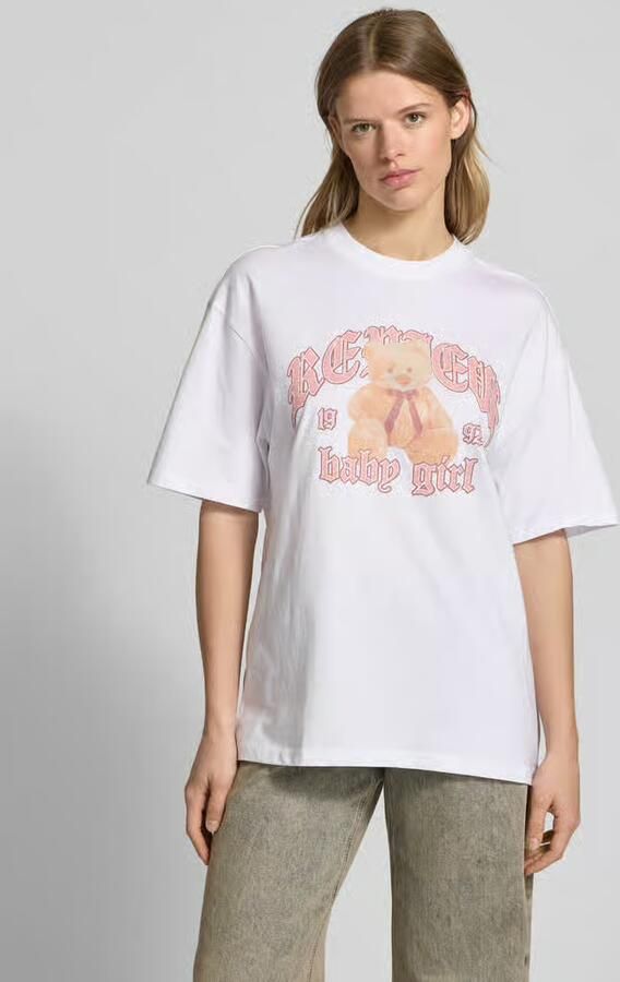 REVIEW Oversized T-shirt met labelprint - Foto 2