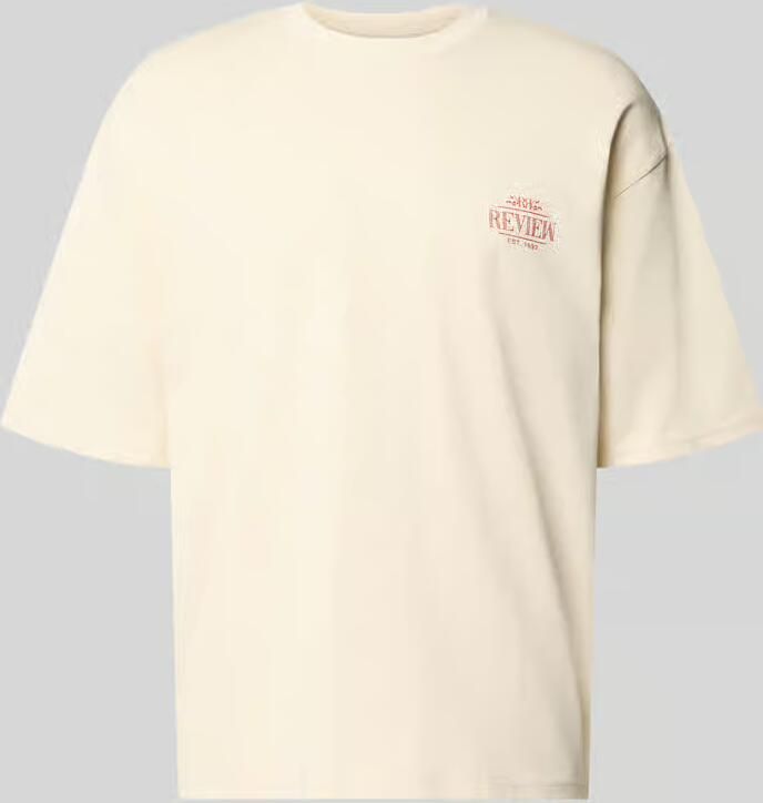 REVIEW Oversized T-shirt met print op de achterkant - Foto 2