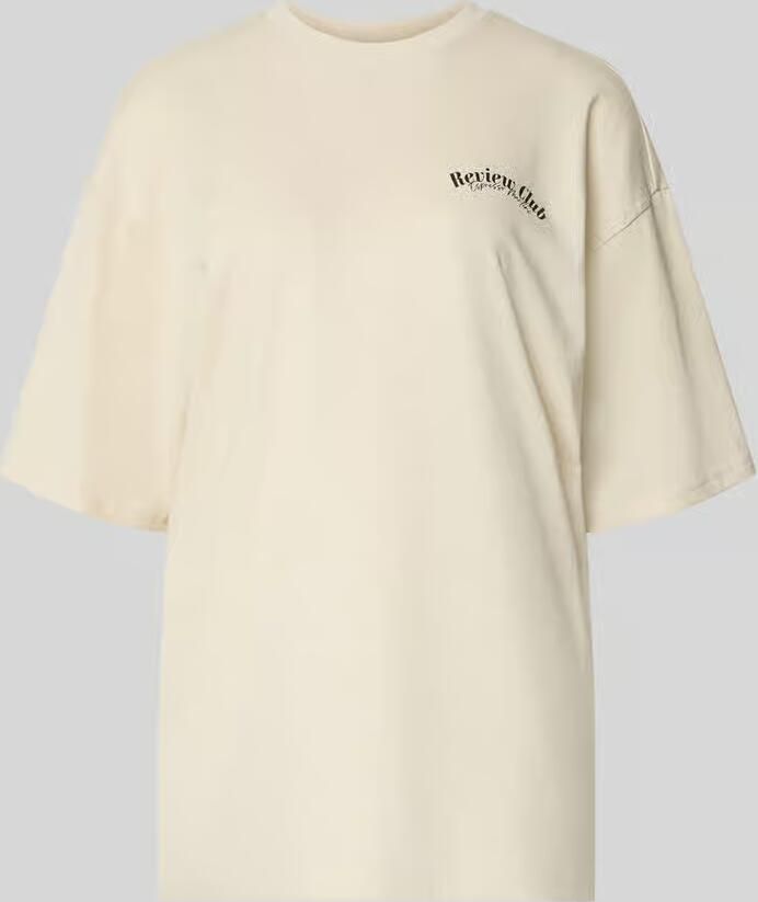 REVIEW Oversized T-shirt met statementprint - Foto 2