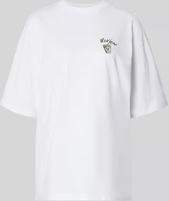 REVIEW Oversized T-shirt met statementprint - Foto 2