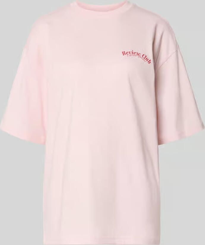 REVIEW Oversized T-shirt met statementprint - Foto 2