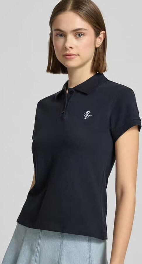 Review Poloshirt met korte mouwen in piquélook met kraag en geborduurd logo - Foto 2