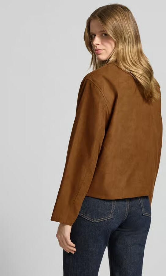 REVIEW Regular fit blousonjack in suèdelook - Foto 3