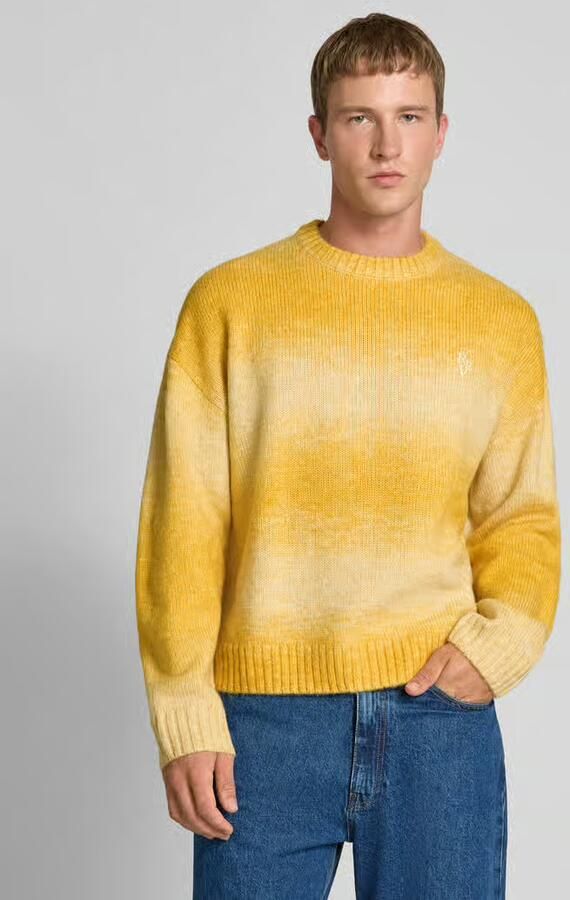 REVIEW Regular fit gebreide pullover met wol - Foto 2