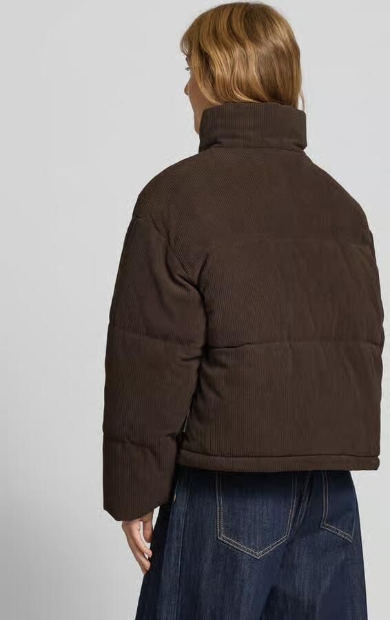 REVIEW Regular fit gewatteerd jack in ribcordlook