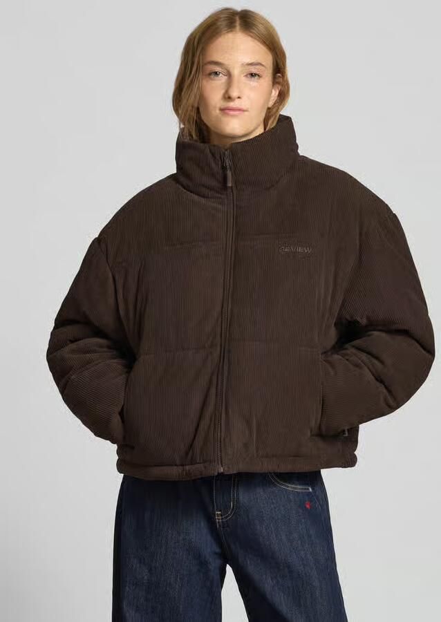 REVIEW Regular fit gewatteerd jack in ribcordlook - Foto 2