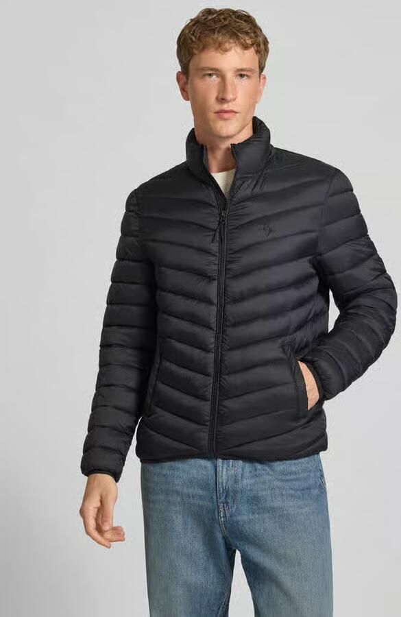 REVIEW Regular fit gewatteerd jack met geborduurd logo - Foto 3