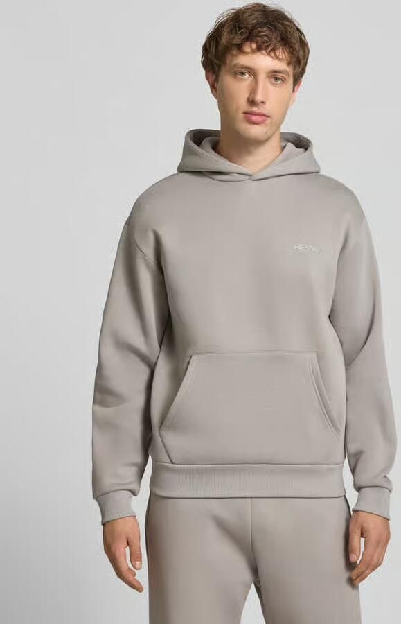 REVIEW regular fit hoodie met kangoeroezak - Foto 2