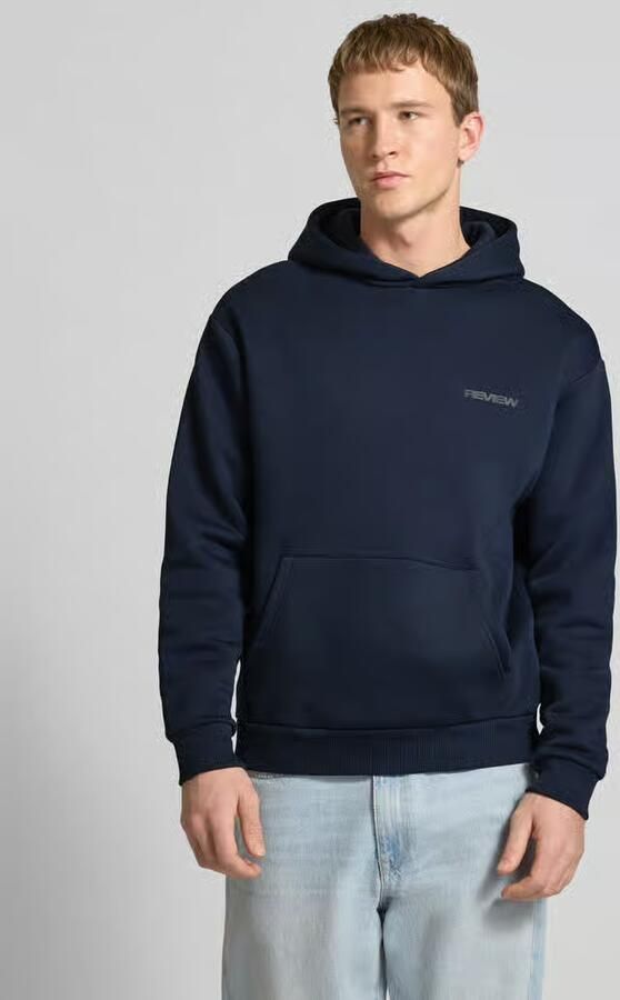 REVIEW Regular fit HOODIE met Logoprint - Foto 4