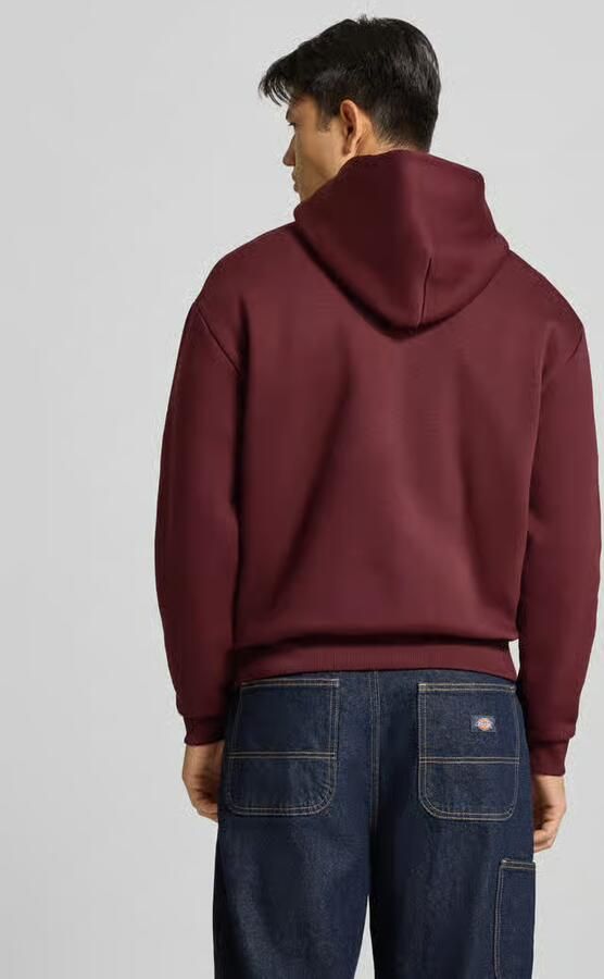 REVIEW Regular fit hoodie van katoenmix met labeldetail - Foto 2